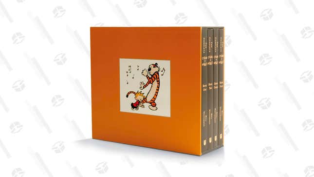 The Complete Calvin and Hobbes Paperback Set | $65 | Amazon