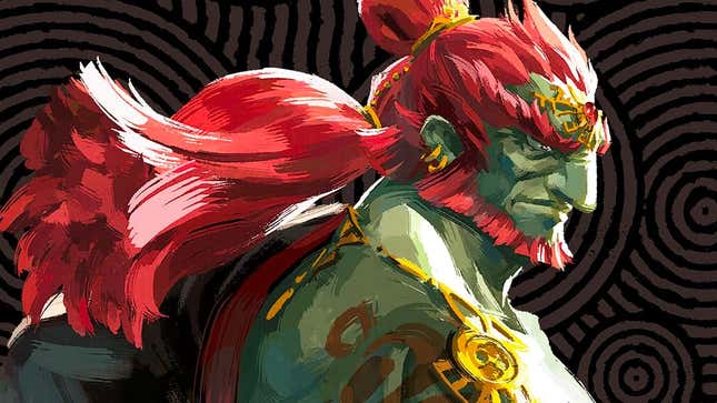 Ganondorf gives side profile in some key artwork from The Legend of Zelda: Tears of the Kingdom.