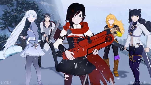 A scene from RWBY
