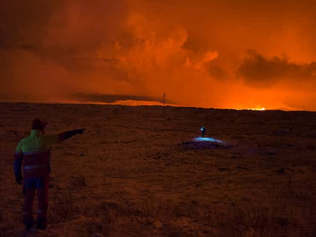 Image for article titled See the Breathtaking Power of Iceland&#39;s Volcanic Eruption