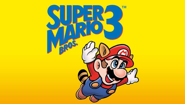 An image shows Mario near the SMB3 logo.