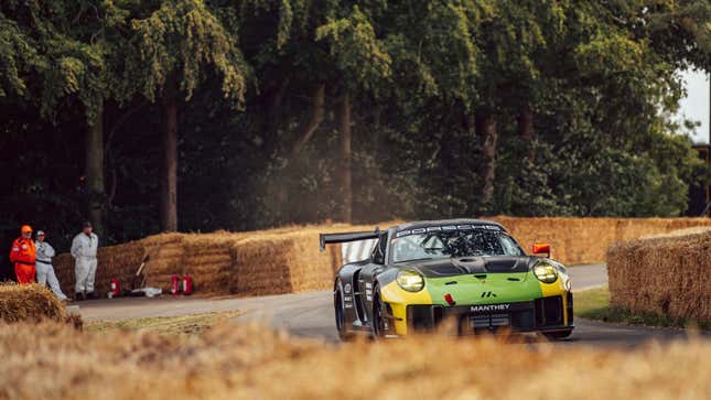 A photo of a Porsche 911 GT2 RS Clubsport 25 at Goodwood. 