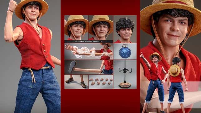 Television Masterpiece - Scale Fully Poseable Figure: ONE PIECE (Netflix) - Monkey  D. Luffy