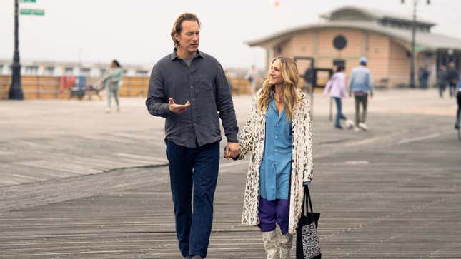 John Corbett and Sarah Jessica Parker in And Just Like That... 