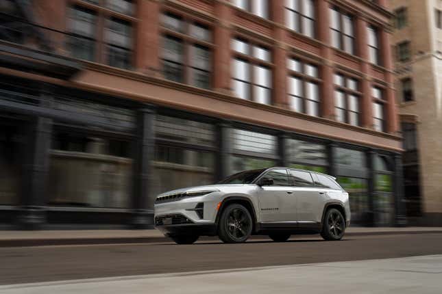 The 2024 Jeep Wagoneer S is the brand’s first all-electric model in the U.S.