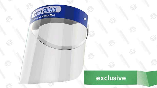 10-Pack Protective Face Shields | $15 | MQDirect | Promo code KINJASHIELDS