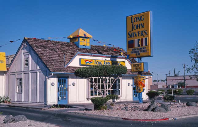 Long John Silver’s Restaurant in Yuma, Arizona. 