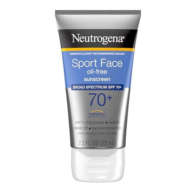 Image for article titled Neutrogena Sport Face Sunscreen SPF 70+, Now 27% Off
