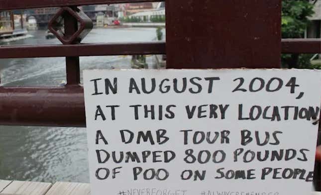 18 years ago, The Dave Matthews Band sh*t all over Chicago
