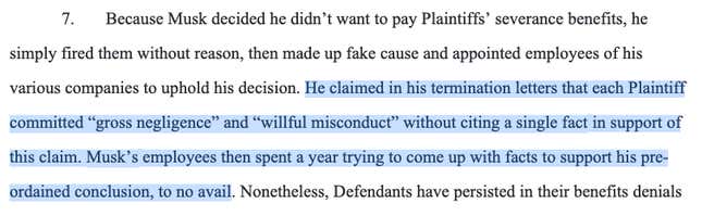 Image de l'article intitulé Elon Musk fait face à un procès de 128 millions de $pour des indemnités de départ sur Twitter. Voici 7 faits saillants