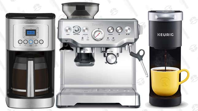 Best deals on closeout coffee makers.