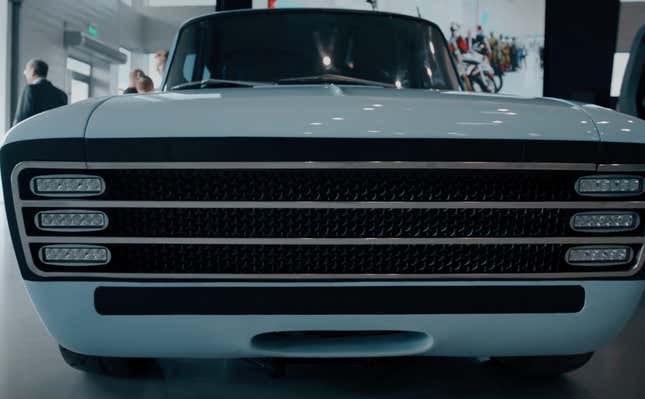 Image for article titled The Russian makers of the AK-47 are building an electric car to “compete” with Tesla