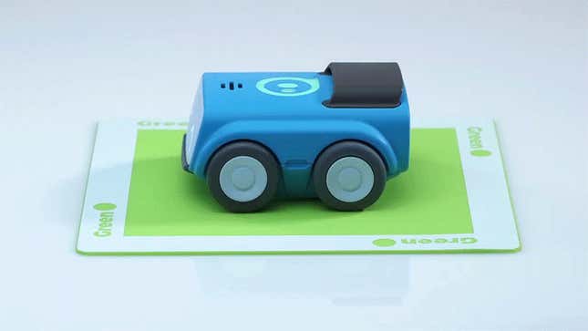 Idea number two with Sphero Indi Robot is called to Grandma's House We Go.  Give your car a roof rack by using little fake presents…