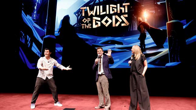 L to R: Christopher Sean, Zack Snyder, Deborah Snyder