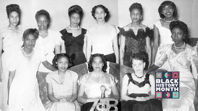 Members of the Zeta Phi Beta Sorority, Inc., 1951