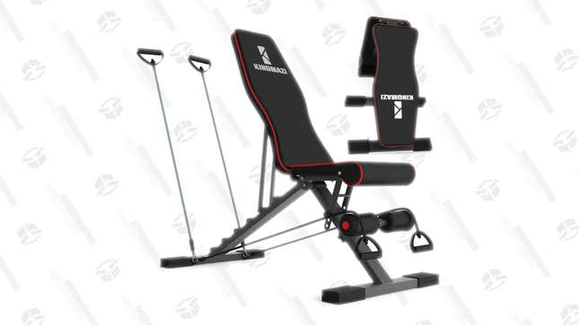 Kingmazi Adjustable Weight Bench | $85 | Amazon