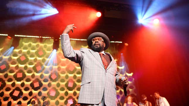 George Clinton of Parliament-Funkadelic performs at the 13th annual Michael Jordan Celebrity Invitational gala on April 4, 2014 in Las Vegas, Nevada.