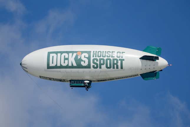 Dick’s Sporting Goods blimp