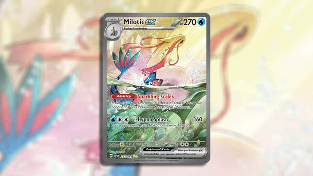 Milotic ex Special Illustration Rare.