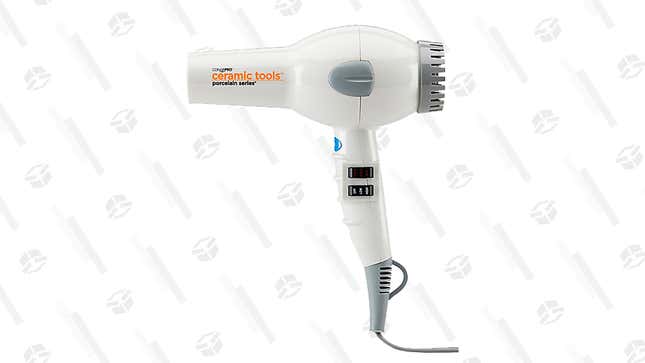 ConairPro Ceramic Tools Porcelain Series Far-Infrared Hair Dryer in White | $10 | 75% Off | Harmon