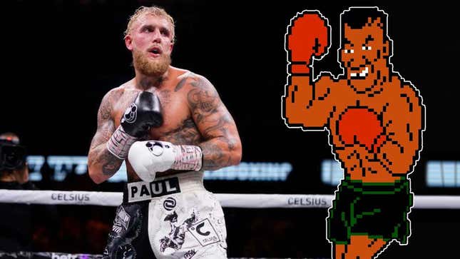 Mike Tyson Has Already Knocked Out Jake Paul...In <i>Mike Tyson's Punch-Out</i>