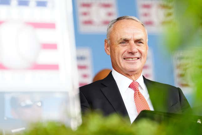 MLB Commissioner Rob Manfred