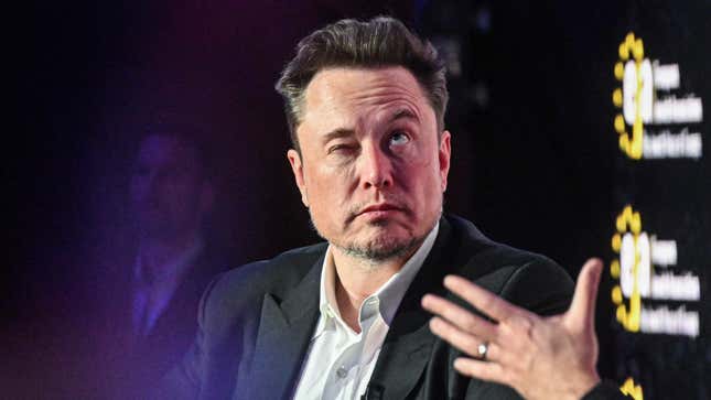  Tesla CEO Elon Musk speaks during live interview with Ben Shapiro in Poland.