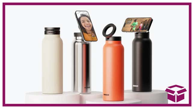 The Ringo Water Bottle Is the Surprising Phone Holder You Need