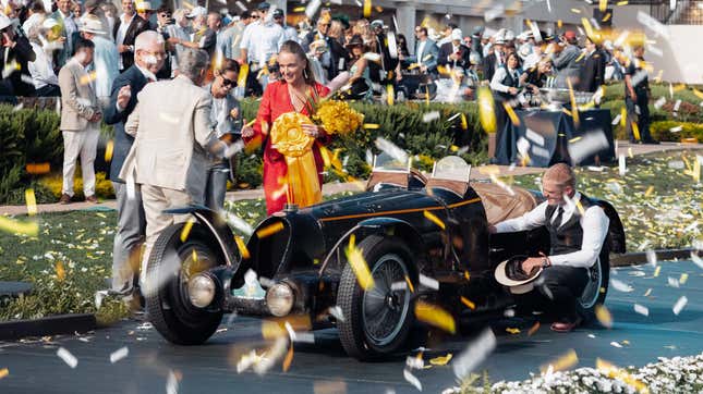 1934 Bugatti Type 59 Sports winning Best of Show at Pebble Beach