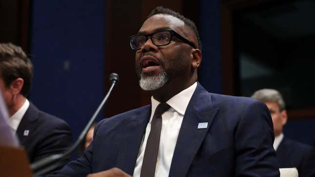 Chicago Mayor Brandon Johnson