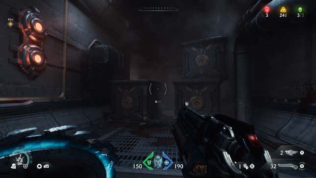 The player looks at a key location.