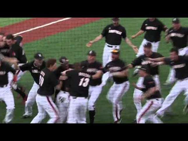 Louisville Stole Home To Beat Wake Forest On A Walk-Off