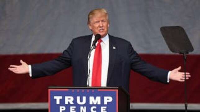 Image for article titled Trump: ‘I Know That Was Pretty Bad, But Let’s Just Say You’re Going To Want To Save Your Energy’