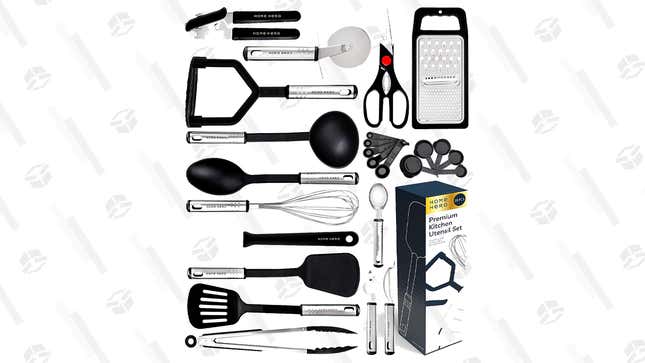 Home Hero 25 Pc. Kitchen Utensil Set | $26 | Amazon | Clip Coupon