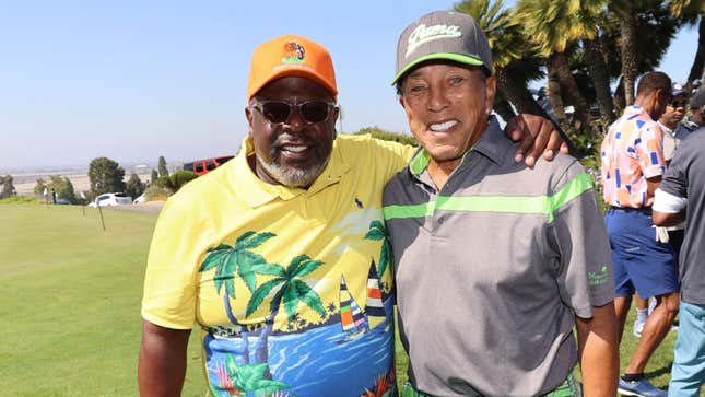 Cedric The Entertainer et Smokey Robinson au Saticoy Club le 12 août 2024.