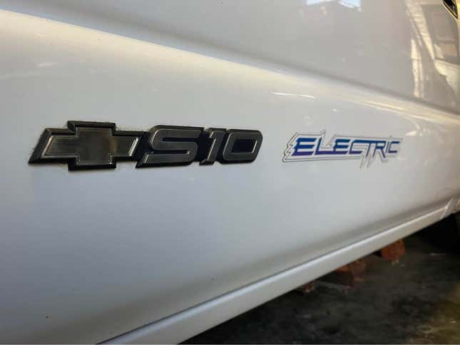 Image for article titled Buy This Ultra-Rare Electric Chevy S-10 And Return It To Glory