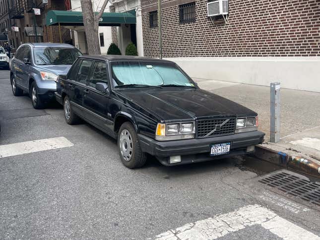 Cars on the streets of New York.