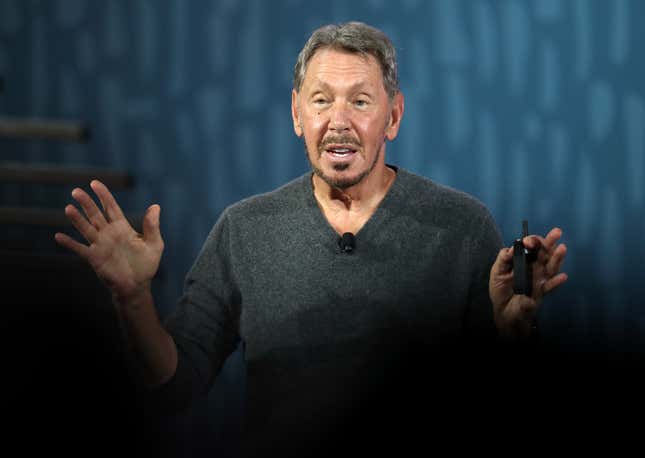 Oracle-Vorsitzender und Mitbegründer Larry Ellison