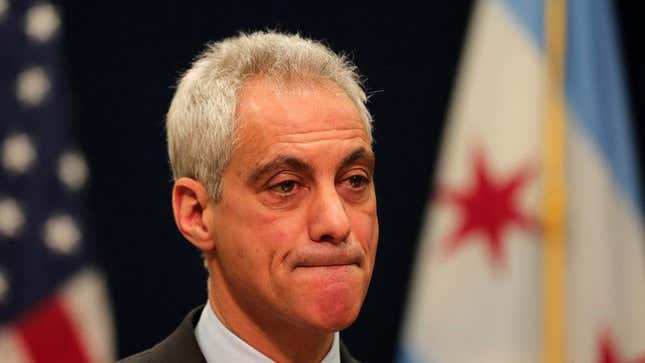 Image for article titled Rahm Emanuel Concerned Gun Violence Could Spread To Parts Of City He Gives Shit About
