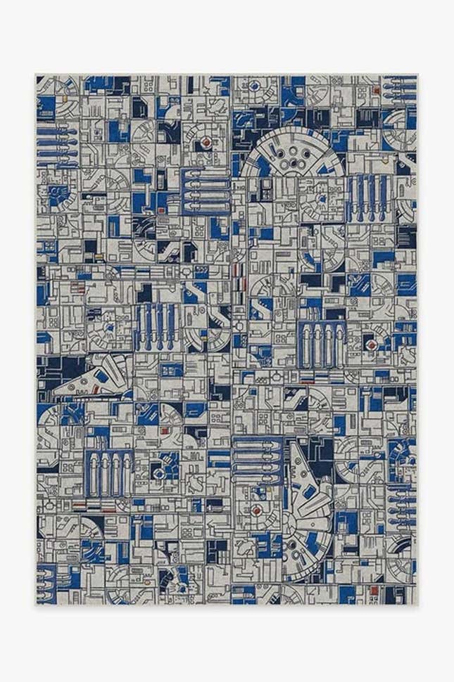 Image for article titled Artsy Star Wars Rugs or Walking Carpet?
