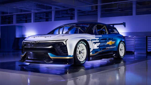 The Chevrolet Blazer EV.R NASCAR prototype