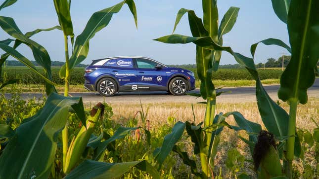 Image for article titled A Volkswagen ID.4 Just Finished A World Record-Setting Road Trip