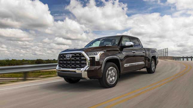 Image for article titled Toyota Recalls 46,176 Tundras For Loose Rear Axles