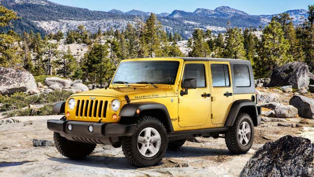 Image for article titled The Jeep Wrangler Rubicon Turns 20