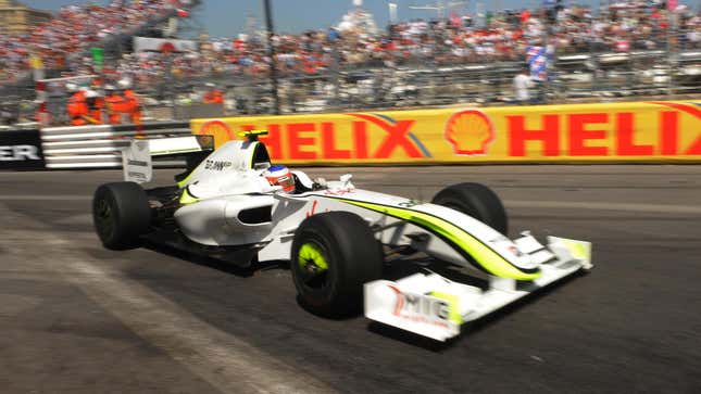 Brawn GP driver Rubens Barrichello of Brazil during the Monaco Formula One Grand Prix.