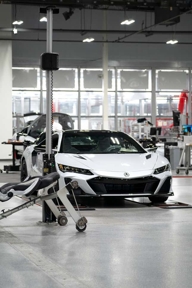 Image for article titled Sights From Acura&#39;s Performance Manufacturing Center