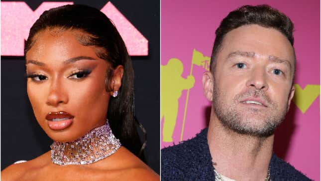 Megan Thee Stallion denies Justin Timberlake fight backstage at VMAs