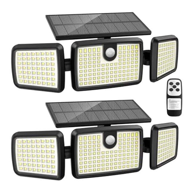 Image for article titled Brighten Your Outdoor Space with SZRSTH Solar Lights Outdoor, Save $50