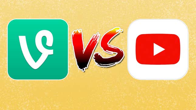 Image for article titled The Greatest App of All Time Day 19: Vine vs. YouTube