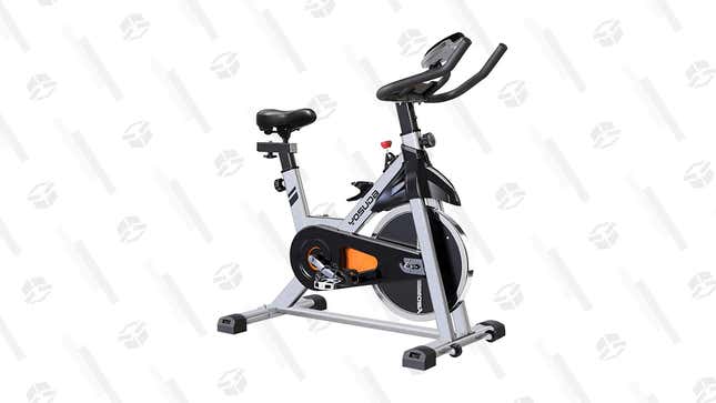 YOSUDA Stationary Cycling Bike with iPad Mount | $289 | MorningSave